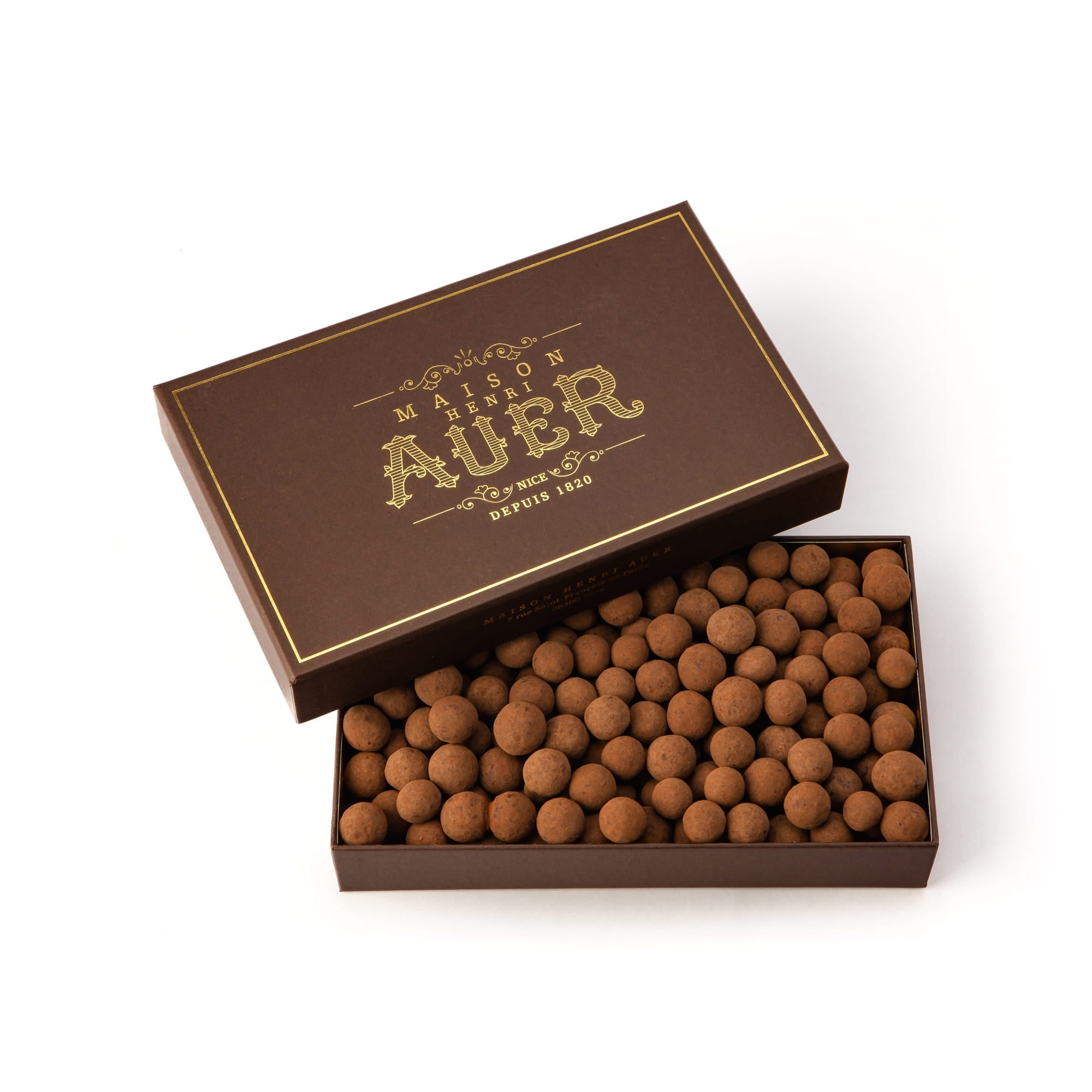 Coffret noisettes cacaotées 750g