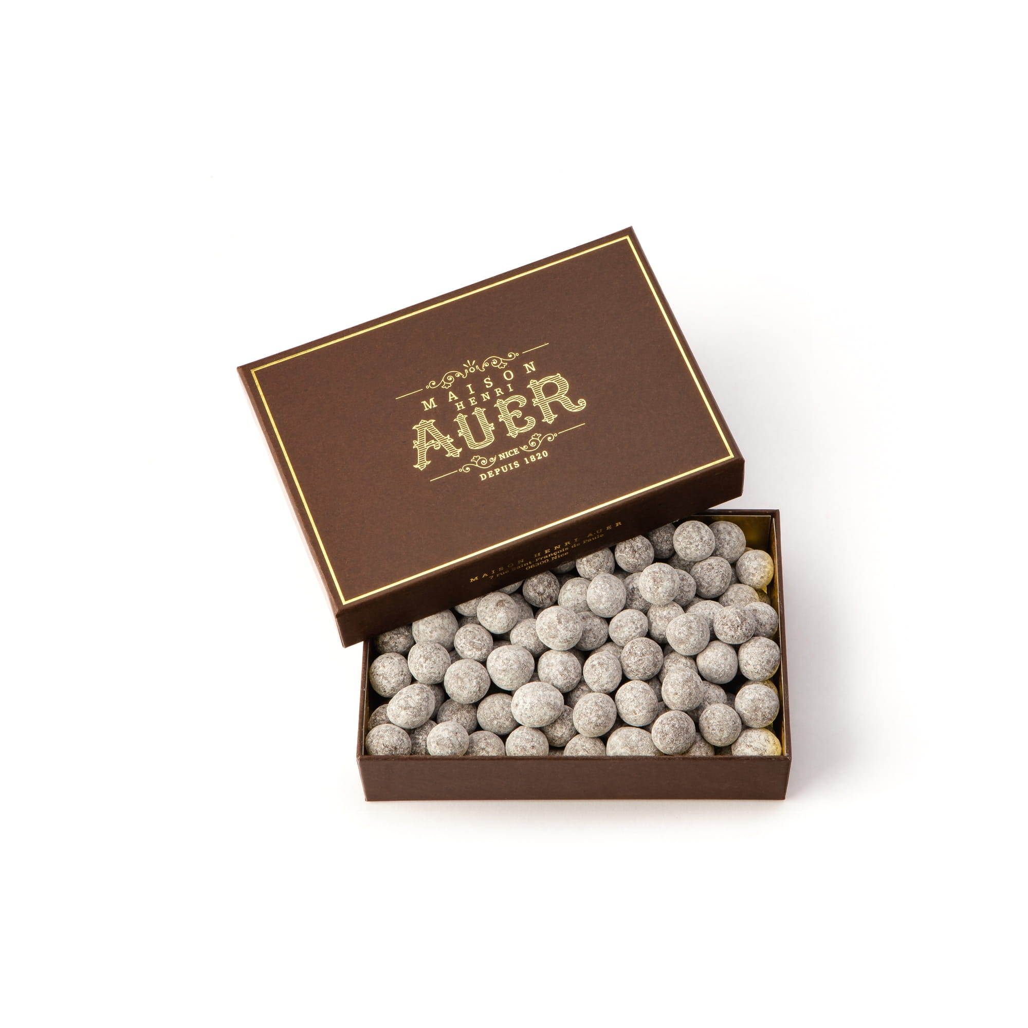 Coffret noisettes cacaotées 400g - Noir