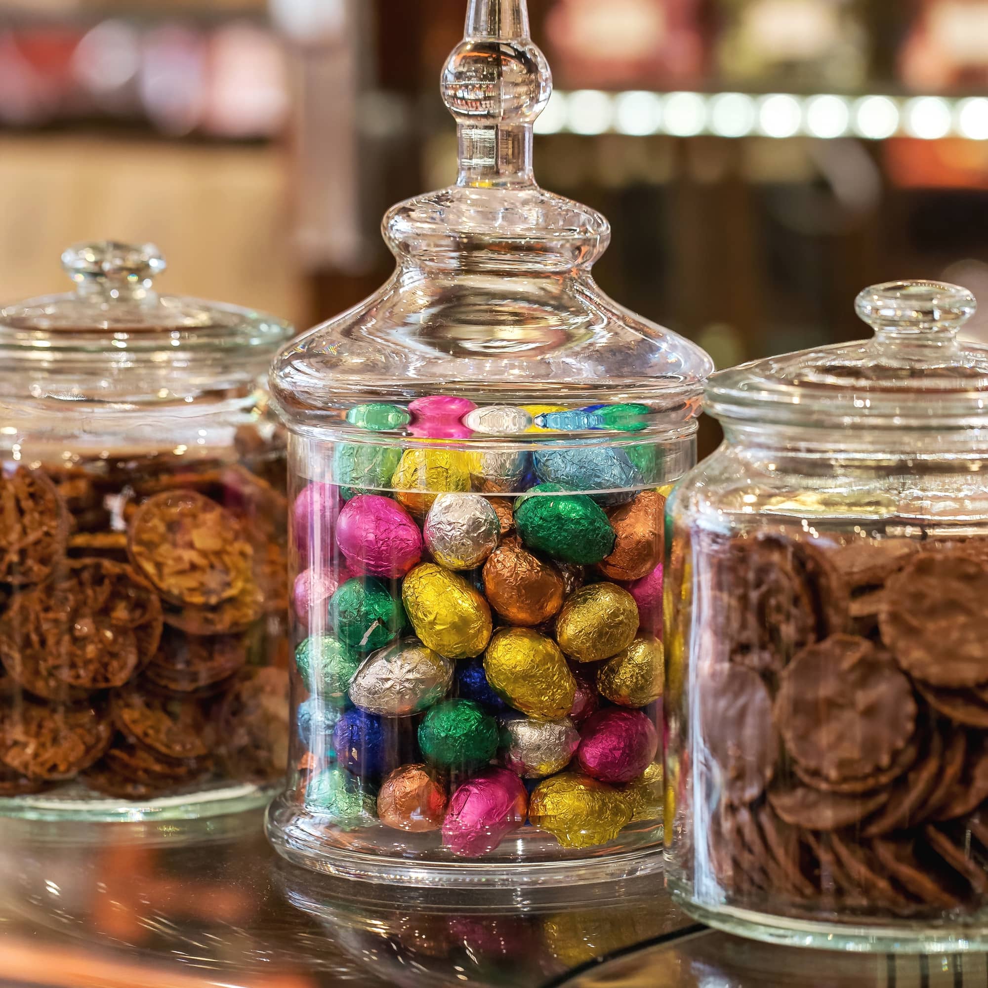 Sachet d'oeufs pralinés papillotés - 400 g