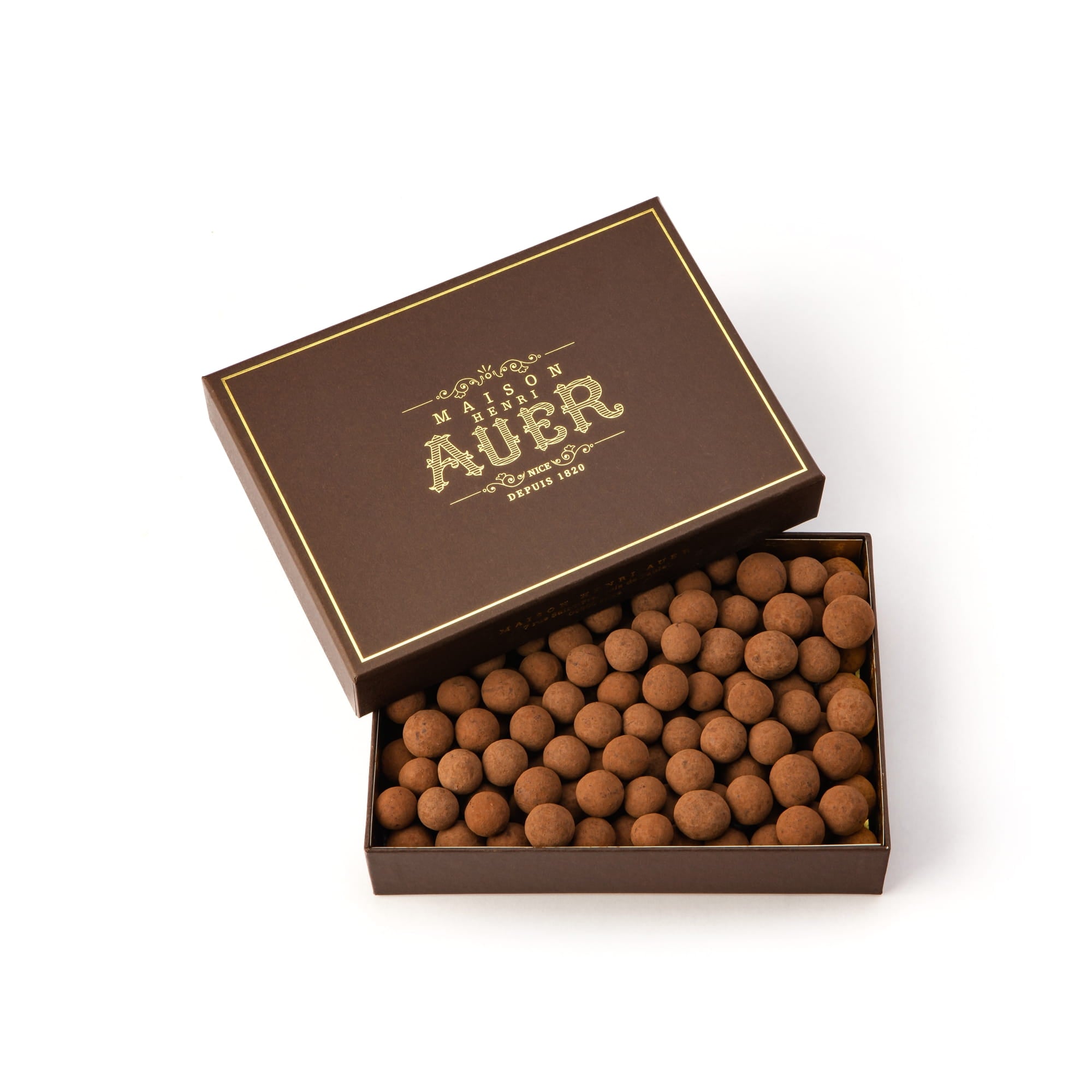 Coffret noisettes cacaotées 600g