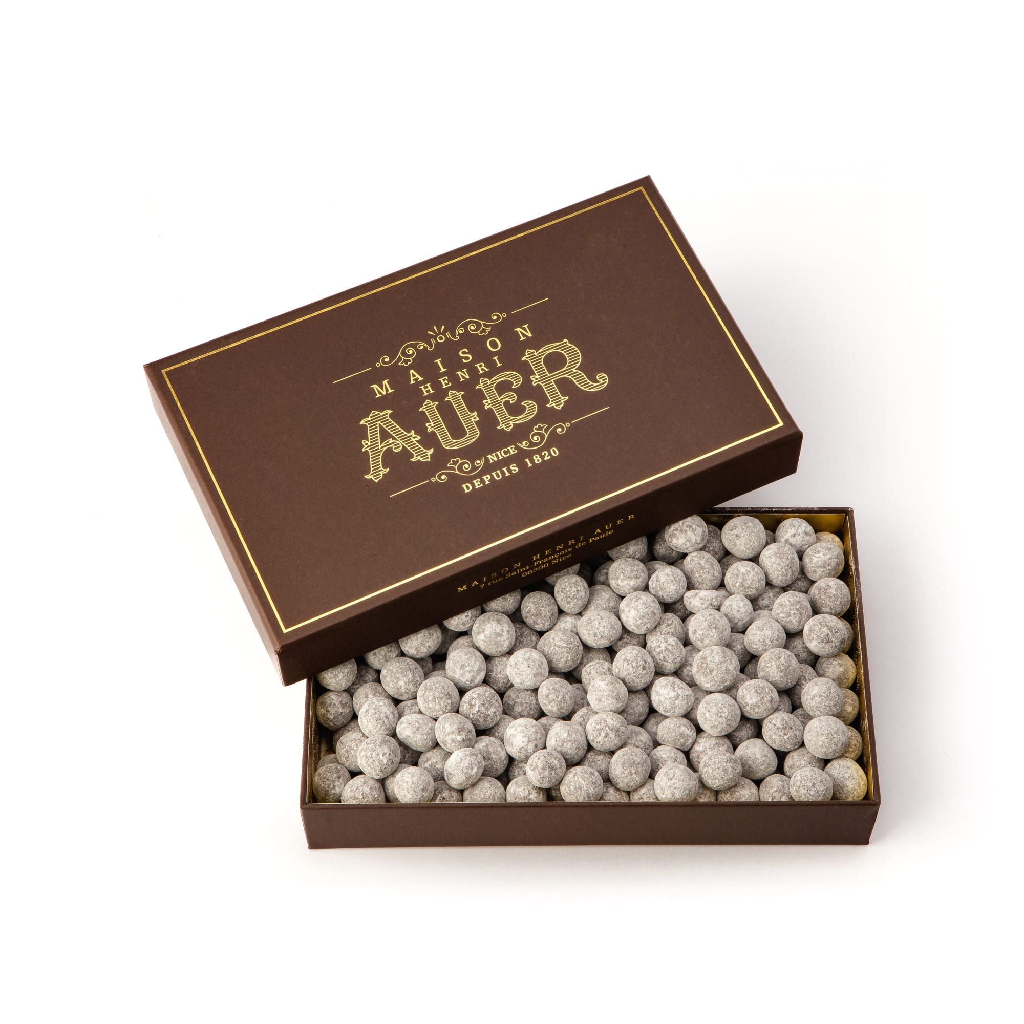 Coffret noisettes cacaotées 750g - Noir