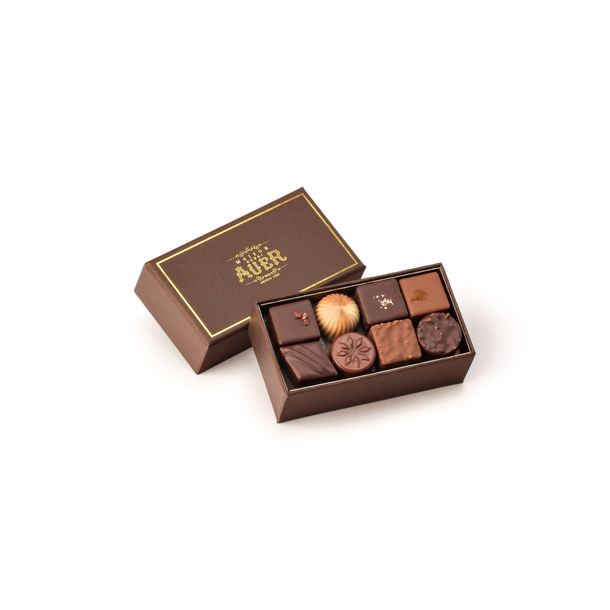 Coffret de chocolats assortis 130g