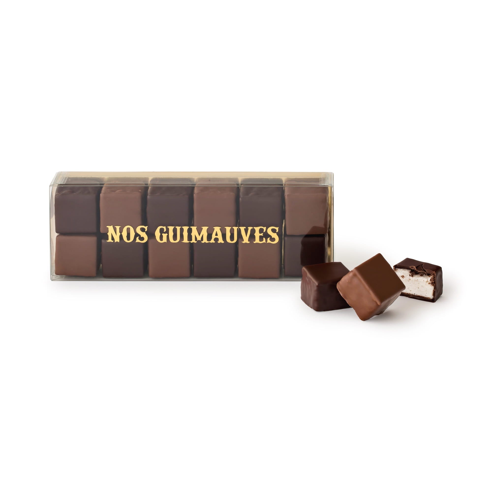 Nos guimauves enrobées de chocolat