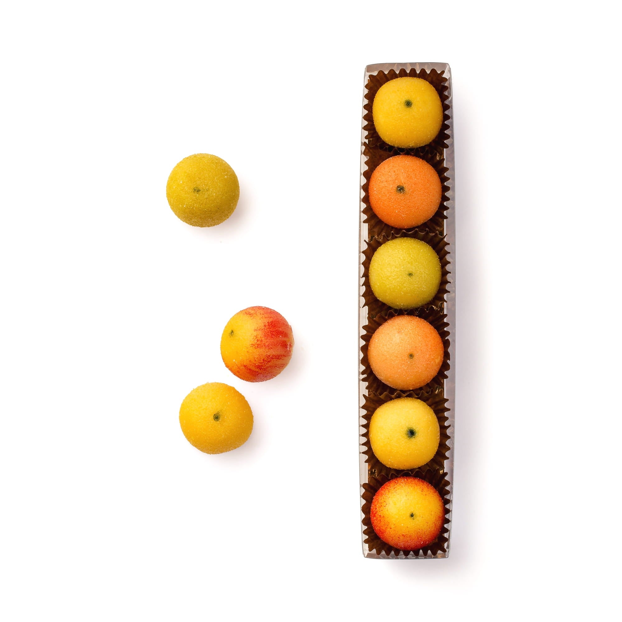 Réglette de pommes candies