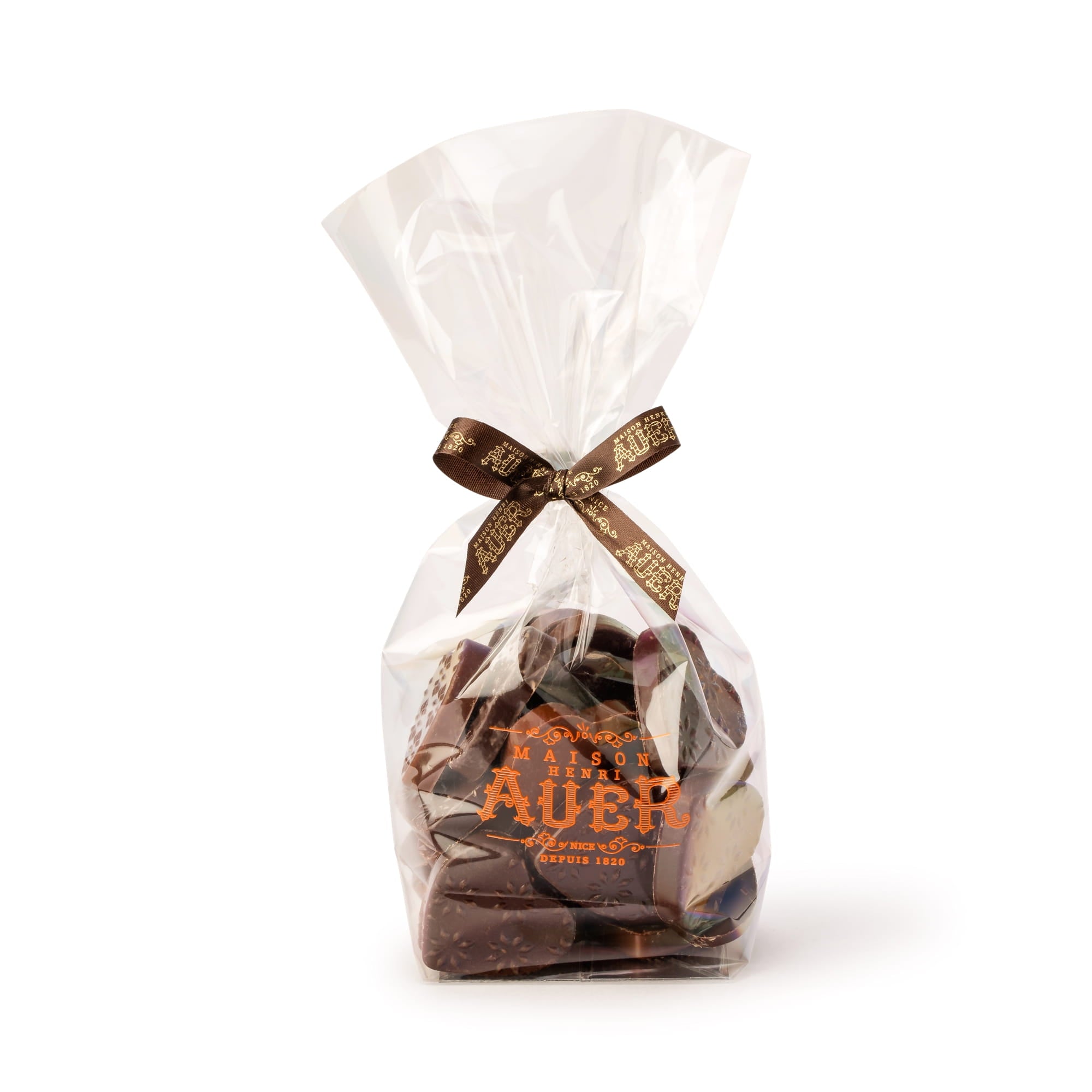 Coeurs pralinés feuilletés assortis
