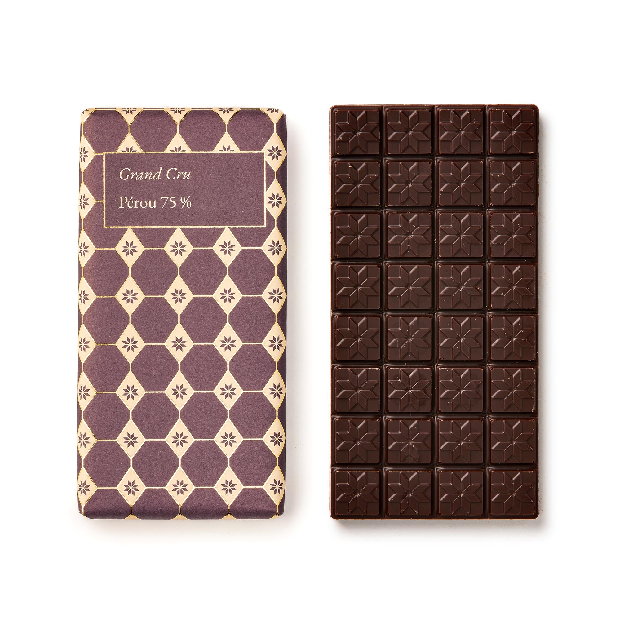 Tablette chocolat Pérou 75 %