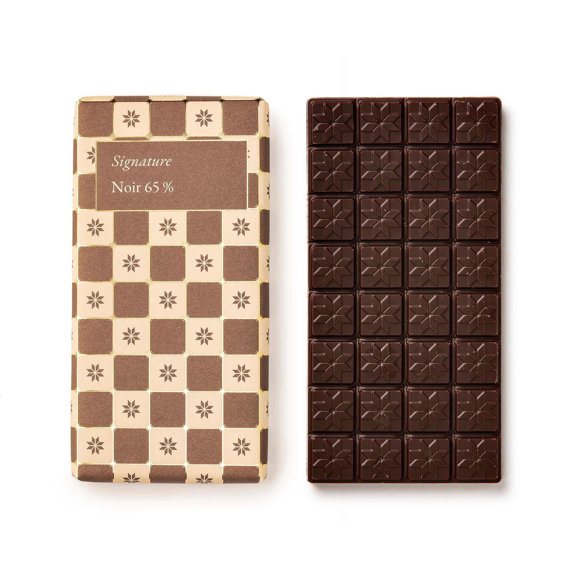 Tablette chocolat signature noir 65 %