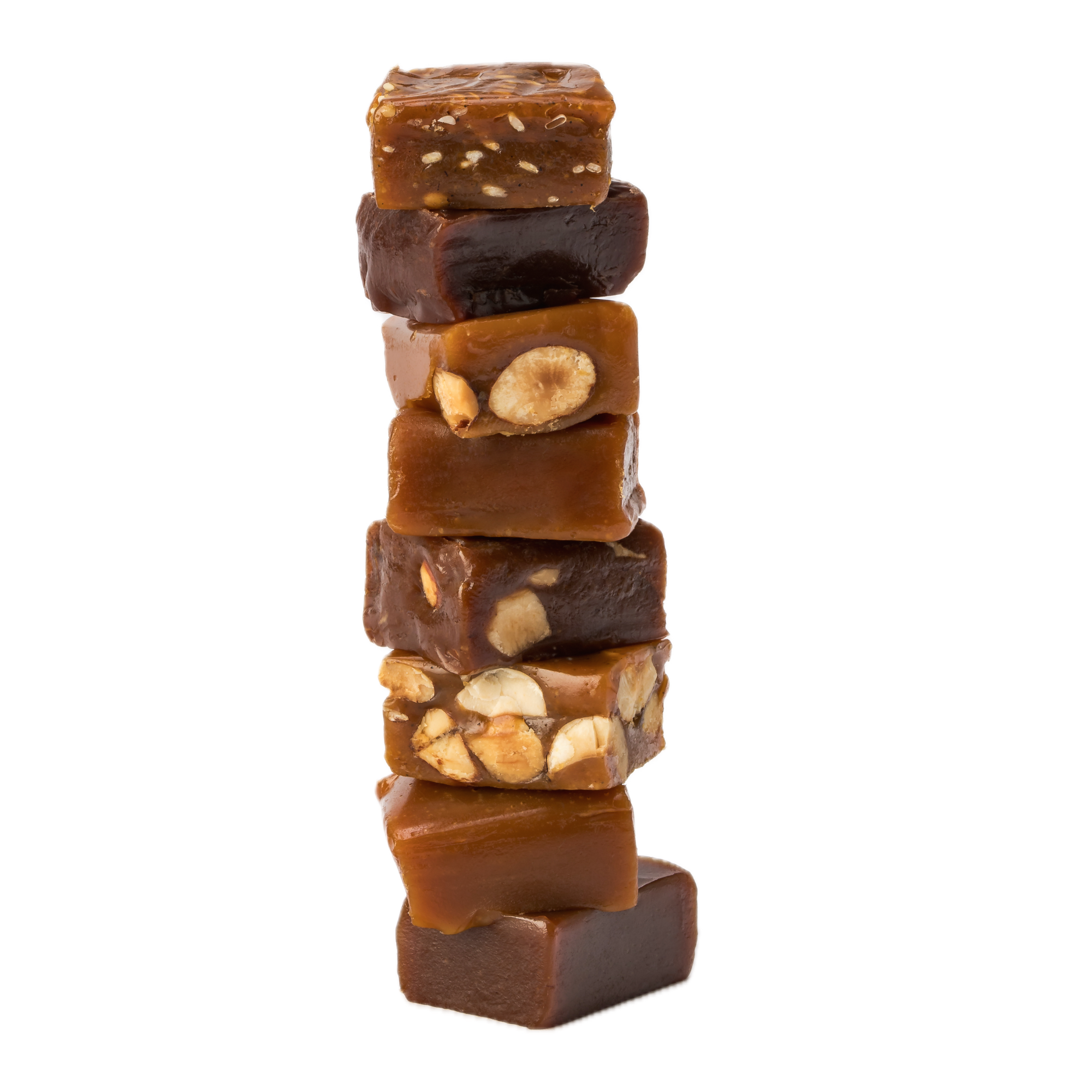 Sachet caramels assortis 130g