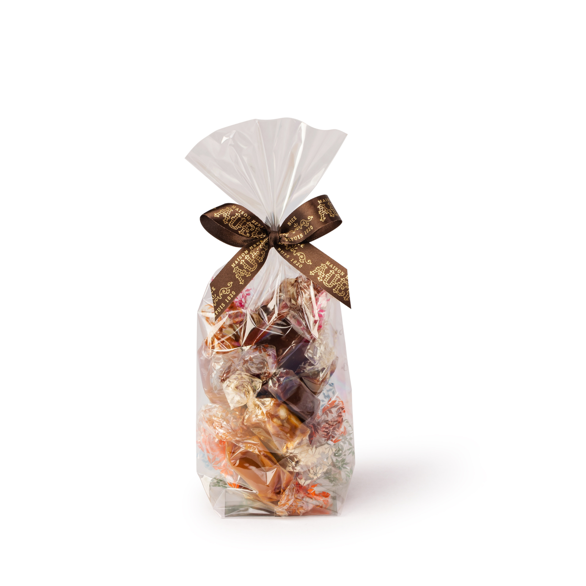 Sachet caramels assortis 130g